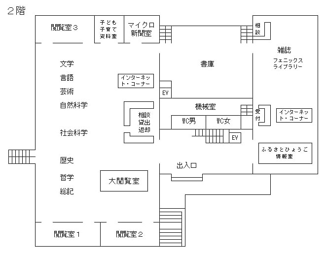 ２階平面図